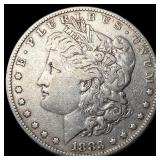1883 Silver Morgan Dollar NEARLY UNCIRCULATED