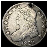 1826 Capped Bust Silver Half Dollar HIGH GRADE