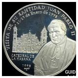 1998 Cuba Silver 10 Pesos Proof