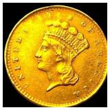 1856 Gold $1 Indian Princess Head HIGH GRADE