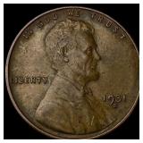 1931-S Lincoln Wheat Cent NEARLY UNCIRCULATED