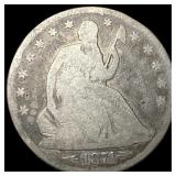 1874 Seated Liberty Half Dollar NICELY CIRCULATED
