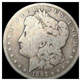 1892-S Silver Morgan Dollar NICELY CIRCULATED