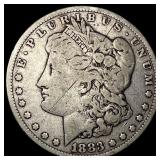1883 Morgan Silver Dollar ABOUT UNCIRCULATED