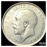 1916 Great Britain Silver Florin