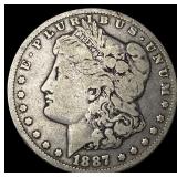 1887-O Silver Morgan Dollar LIGHTLY CIRCULATED
