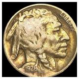 1926-D Nickel Buffalo Five Cents ABOUT UNCIRCULATE