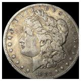 1882-O Silver Morgan Dollar ABOUT UNCIRCULATED