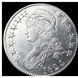 1824 Silver Capped Bust Half Dollar CLOSELY  UNCI