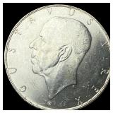 1938 Sweden Silver 2 Kroner UNCIRCULATED