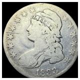 1833 Capped Bust Half Dollar NICELY CIRCULATED