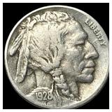 1928-S Buffalo Nickel NEARLY UNCIRCULATED