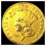 1874 $3 Gold Indian Princess HIGH GRADE