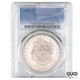 1882-S Morgan Silver Dollar PCGS MS63