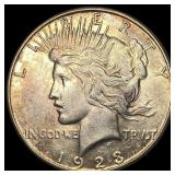 1923-S Silver Peace Dollar CLOSELY UNCIRCULATED