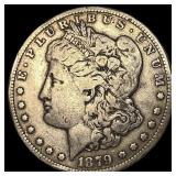 1879-S Silver Morgan Dollar NEARLY UNCIRCULATED
