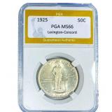 1925 Lexington Half Dollar PGA MS66