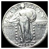 1926-S Silver Standing Liberty Quarter NEARLY UNCI