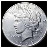 1926-S Peace Silver Dollar NEARLY UNCIRCULATED