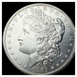 1885-S Silver Morgan Dollar CHOICE AU