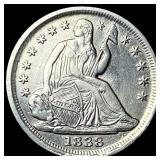 1838 Silver Half Dime HIGH GRADE