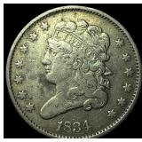 1834 Classic Head Half Cent LIGHTLY  CIRCULATED