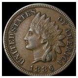 1886 Indian Head Cent CLOSELY UNCIRCULATED