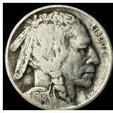 1918-D Buffalo Nickel LIGHTLY CIRCULATED