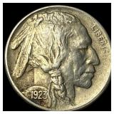 1923 Buffalo Nickel NEARLY UNCIRCULATED