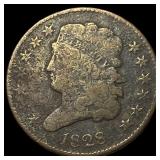 1828 Classic Head Half Cent LIGHTLY CIRCULATED