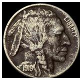 1919-D Buffalo Nickel NEARLY UNCIRCULATED