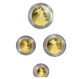 2012 American Eagle Gold Proof 4 Coin Set 1/10-1 o