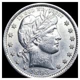1893 Silver Barber Quarter UNCIRCULATED