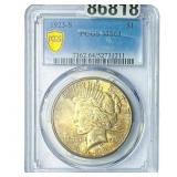 1923-S Silver Peace Dollar PCGS MS64