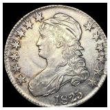 1825 Capped Bust Half Dollar CLOSELY  UNCIRCULATE