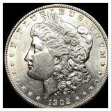 1902-S Silver Morgan Dollar CHOICE AU