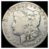 1880-CC Silver Morgan Dollar LIGHTLY CIRCULATED