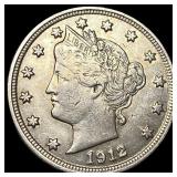 1912-D Liberty Head Nickel NICELY CIRCULATED