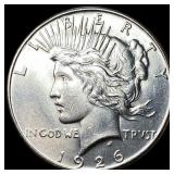 1926 Silver Peace Dollar CHOICE BU