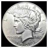 1935 Silver Peace Dollar UNCIRCULATED