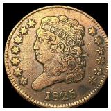 1825 Copper Half Cent CLOSELY UNCIRCULATED