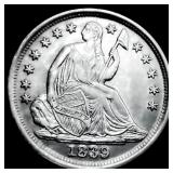 1839-O Seated Liberty Half Dime CHOICE BU