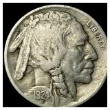 1924-D Buffalo Nickel NEARLY UNCIRCULATED