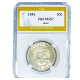 1946 Iowa Half Dollar PGA MS67