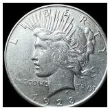 1928 Peace Silver Dollar NEARLY UNCIRCULATED