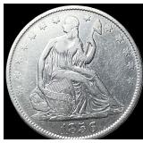 1856 Seated Liberty Half Dollar ABOUT UNCIRCULATED