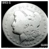 1893-S Morgan Silver Dollar NICELY CIRCULATED