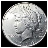 1934-D Silver Peace Dollar UNCIRCULATED