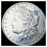 1884-S Silver Morgan Dollar CLOSELY UNCIRCULATED