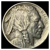 1913-D Buffalo Nickel Type 1 UNCIRCULATED